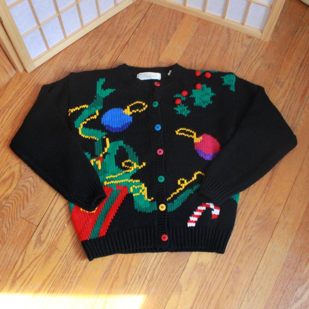 Colorful Holiday Women's Sweater